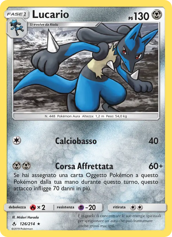 Lucario, Legami Inossidabili No. 126