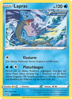 Lapras, Fusions Angriff Nº 54 Normal