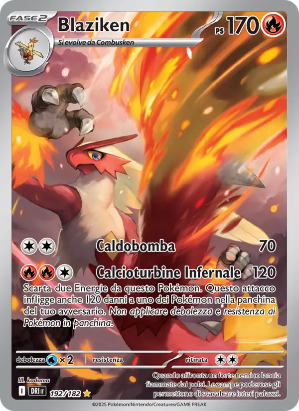Blaziken, Rivali Predestinati Nº 192