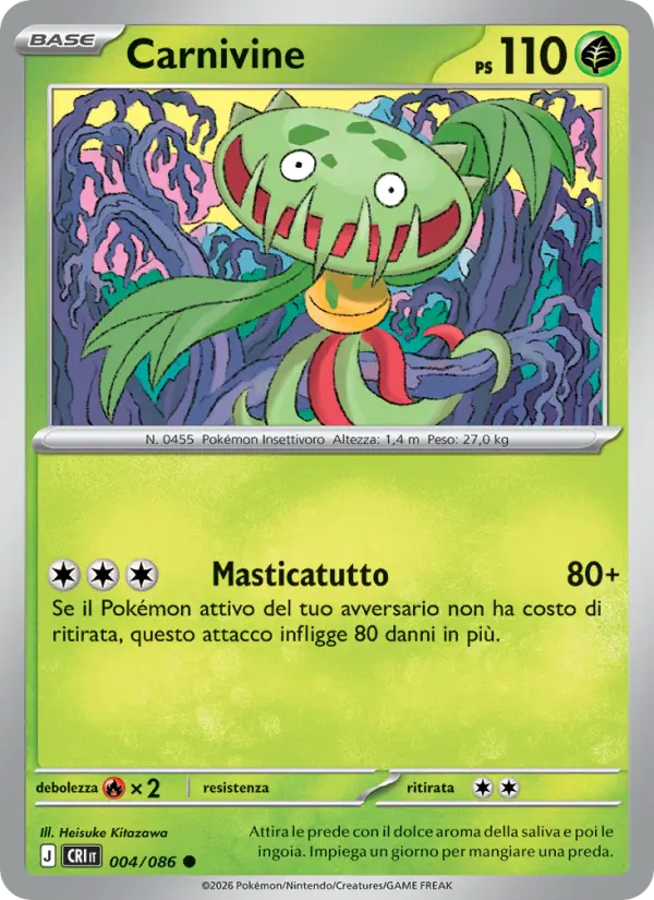 Carnivine, Caos Nascente No. 004
