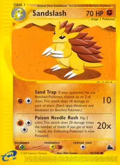 Sandslash, Skyridge No. 93 Normal