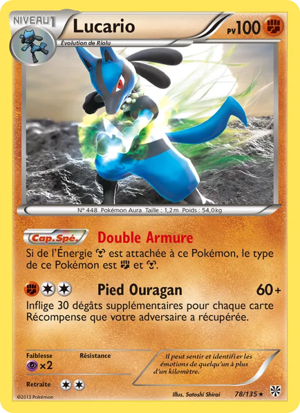 Lucario, Tempète Plasma No. 78