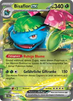 Bisaflor-ex, Stellarkrone No. 001 Holo