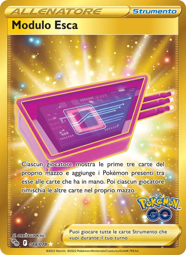Modulo Esca, Pokémon GO No. 088