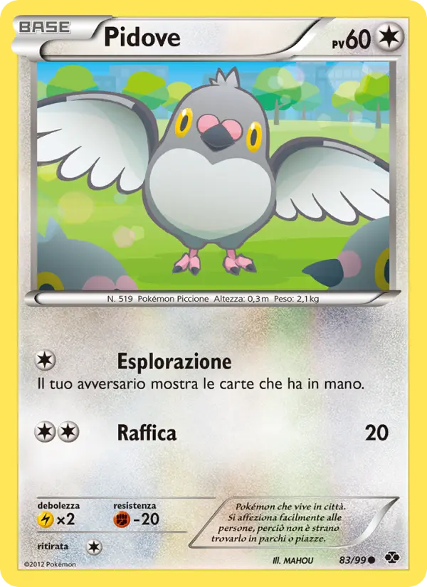 Pidove, Destini Futuri Nº 83