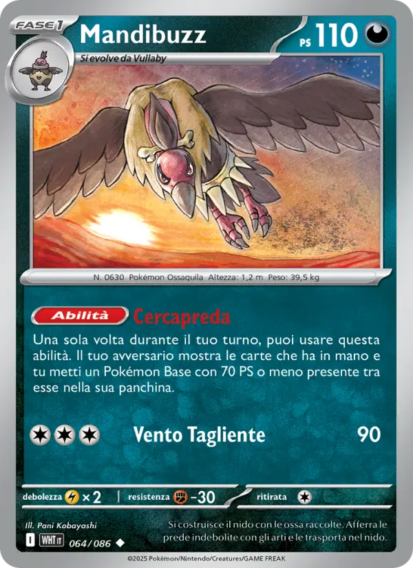 Mandibuzz, Fuoco Bianco No. 064
