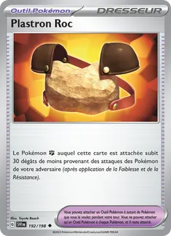 Plastron Roc, Écarlate et Violet No. 192 Normal