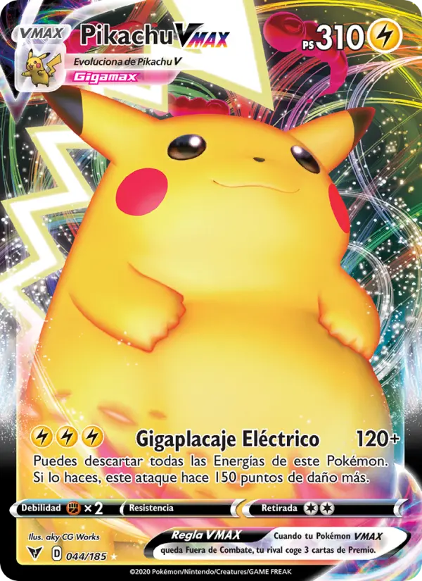 Pikachu VMAX, Voltaje Vívido No. 44