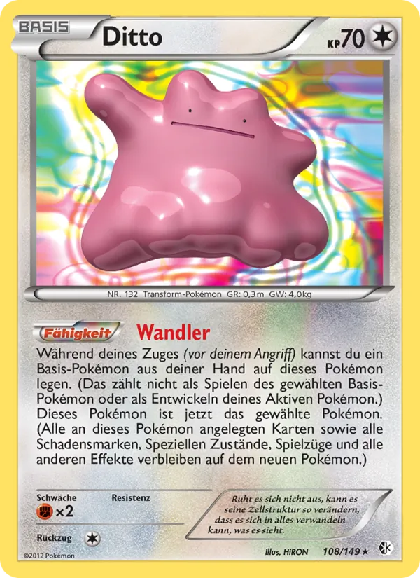Ditto, Überschrittene Schwellen No. 108