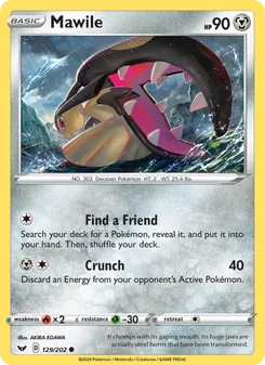 Mawile, Sword & Shield Nº 129 Normal
