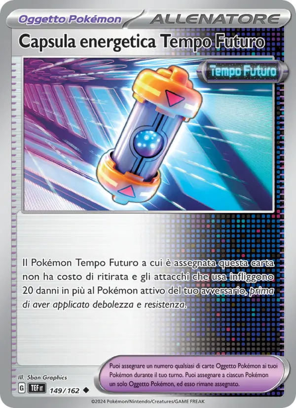 Capsula energetica Tempo Futuro, Cronoforze Nº 149