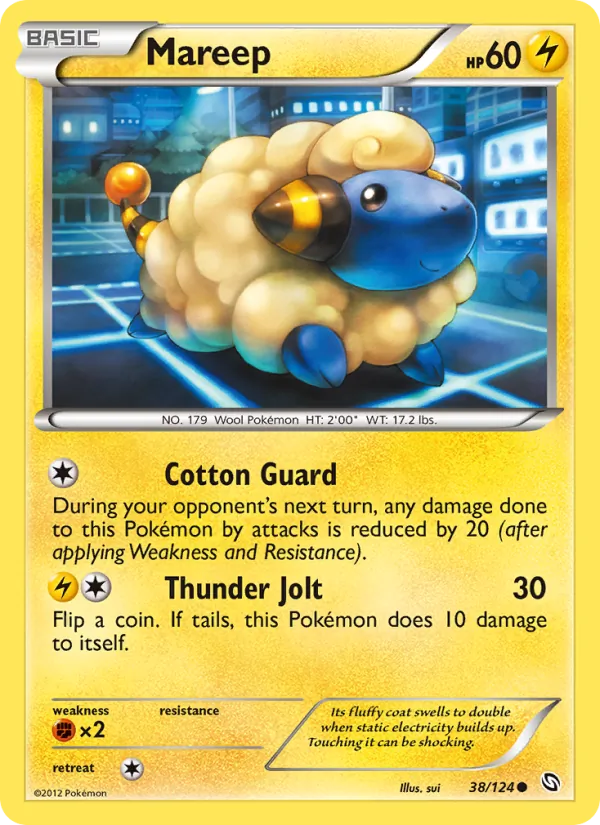 Mareep, Dragons Exalted No. 38