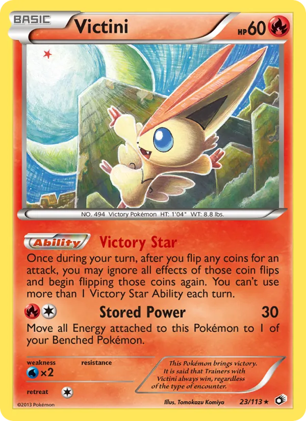 Victini, Legendary Treasures No. 23