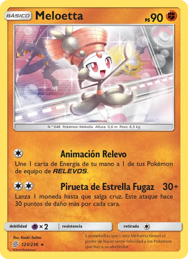 Meloetta, Mentes Unidas No. 123