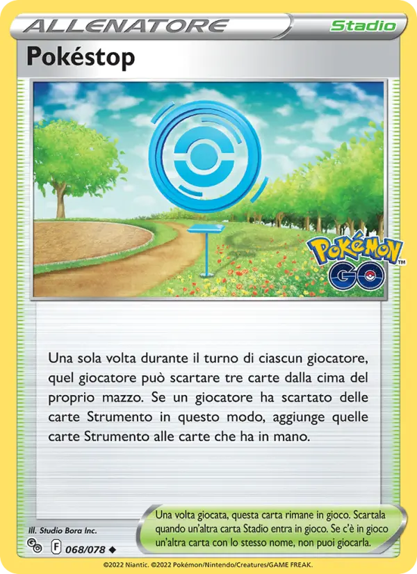 Pokéstop, Pokémon GO No. 068