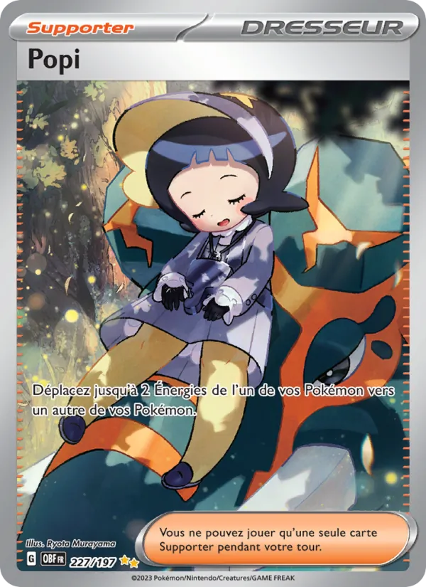 Popi, Flammes Obsidiennes Nº 227