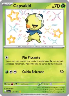 Capsakid, Destino di Paldea No. 106 Holo