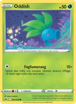 Oddish, Zenit Regale No. 001 Normal