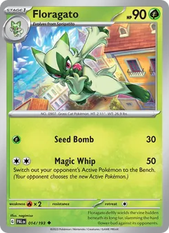 Floragato, Paldea Evolved No. 014 Normal