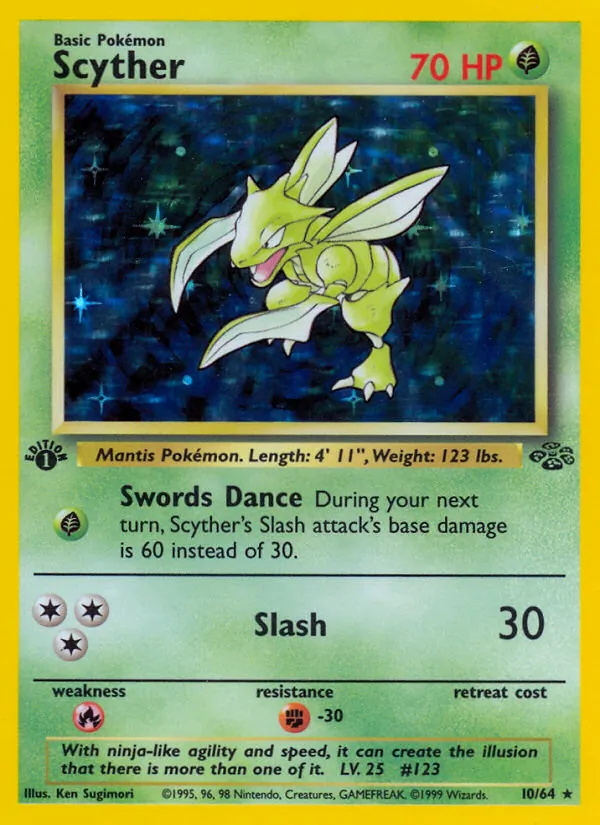 Scyther, Jungle No. 10