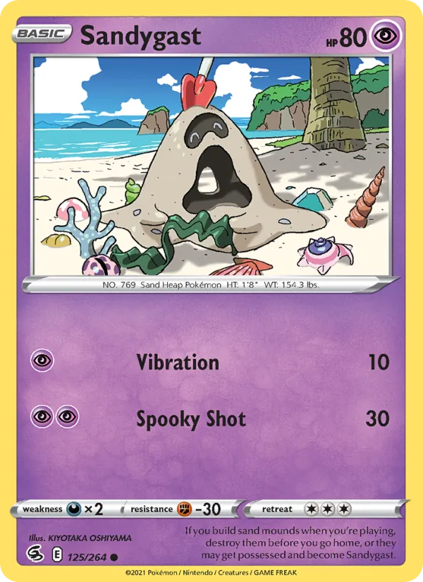 Sandygast, Fusion Strike Nº 125