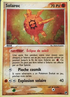 Solaroc, EX Tempête de sable No. 13 Reverse