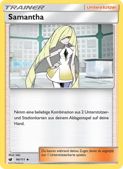 Samantha, Aufziehen der Sturmröte No. 96 Normal