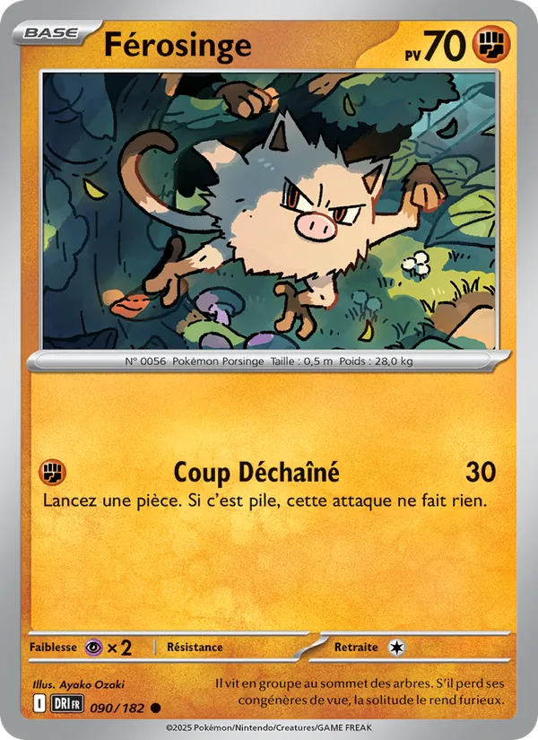 Férosinge, Rivalités Destinées No. 090