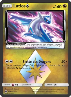 Latios ◇, Tempête Céleste Nº 108 Normal