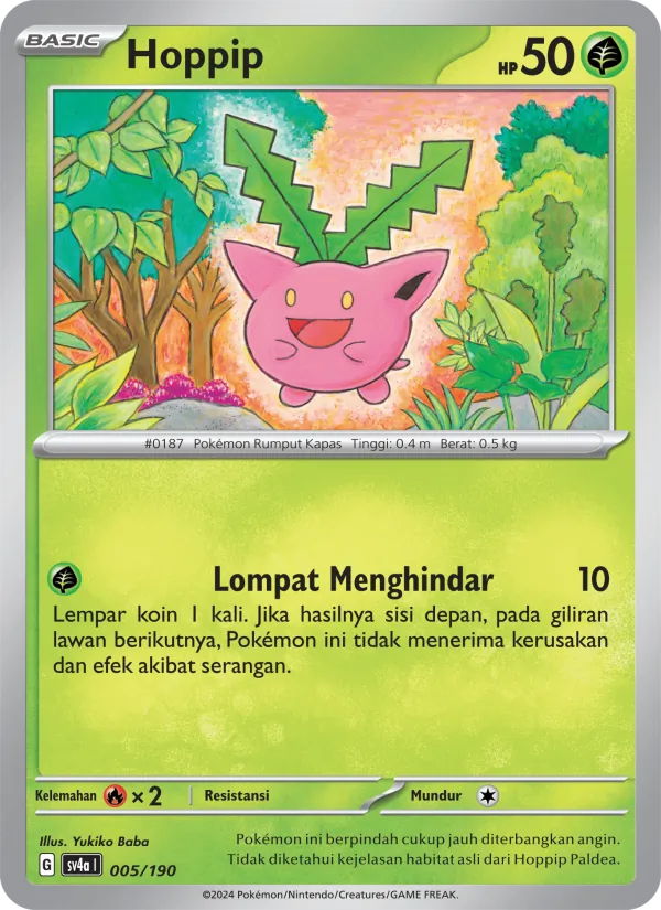 Hoppip, Harta Berkilau ex No. 005