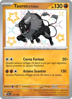 Tauros di Paldea, Destino di Paldea No. 172 Holo