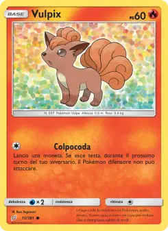 Vulpix, Gioco di Squadra No. 15 Normal