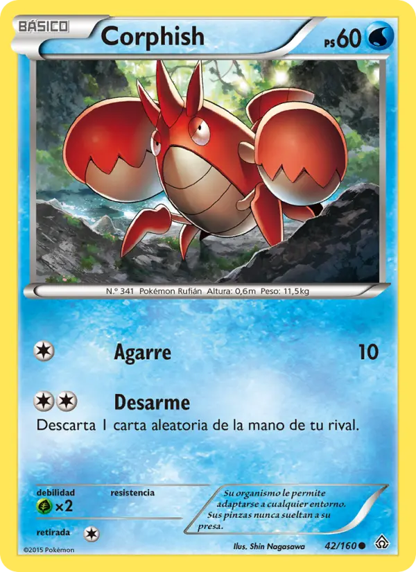 Corphish, Duelos Primigenios No. 42