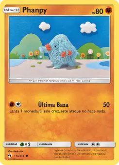 Phanpy, Truenos Perdidos Nº 111 Normal