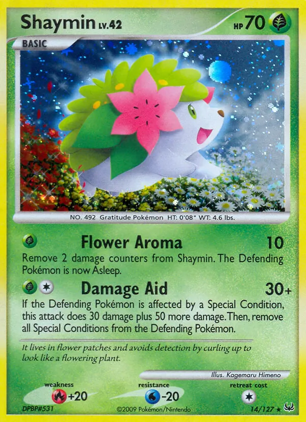 Shaymin, Platinum No. 14