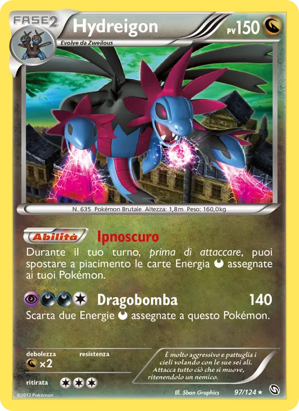 Hydreigon, Stirpe dei Draghi Nº 97