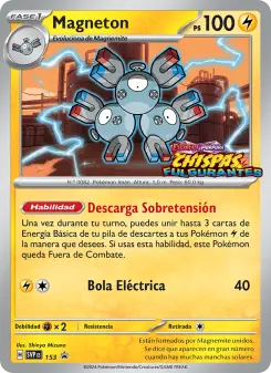 Magneton, SVP Black Star Promos No. 153 Holo