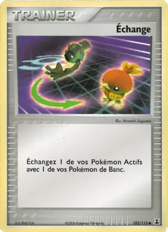 Échange, EX Espèces Delta Nº 102 Normal