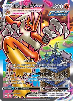 Lohgock VMAX, Schaurige Herrschaft No. 201 Holo