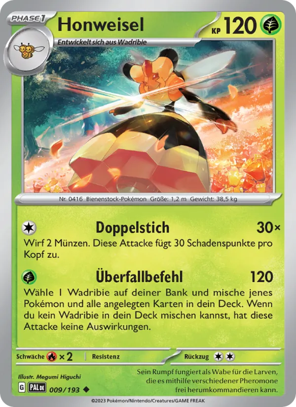 Honweisel, Entwicklungen in Paldea No. 009