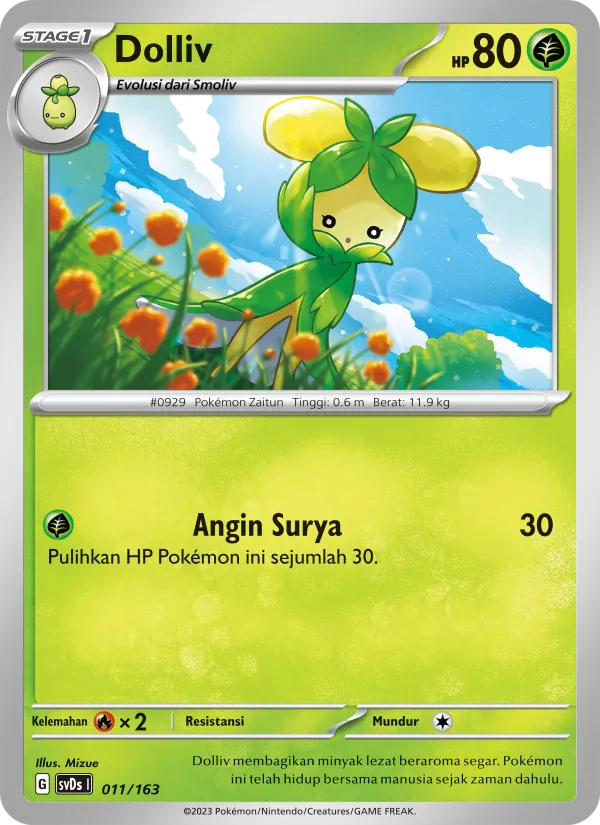 Dolliv, Deck Ringkas ex No. 011