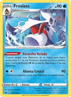 Froslass, Reinado Escalofriante No. 36 Holo