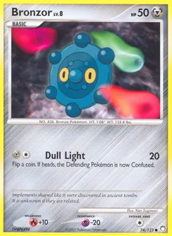Bronzor, Mysterious Treasures Nº 74 Normal
