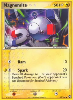 Magnemite, Power Keepers No. 54 Normal