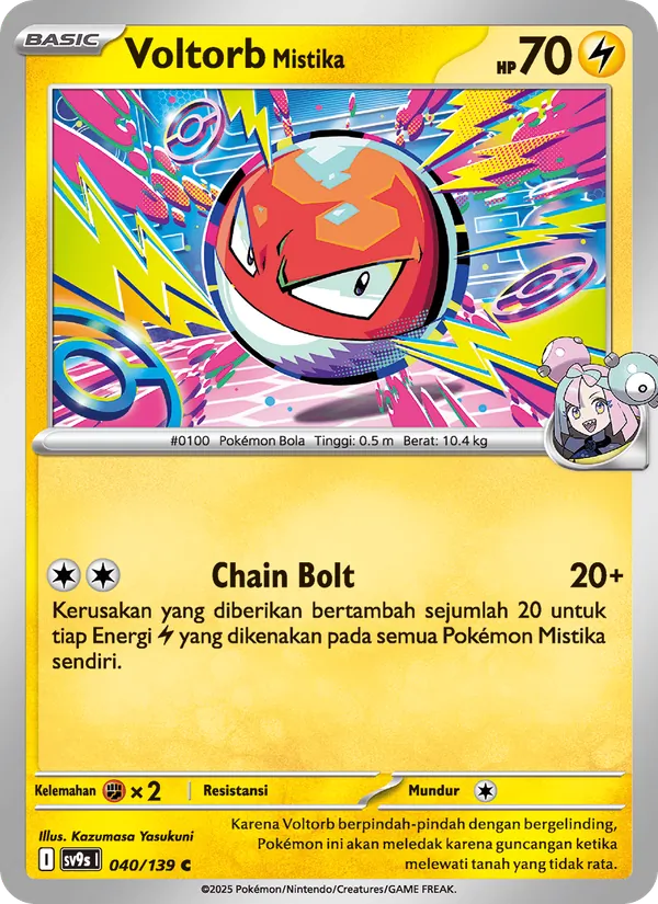 Voltorb <Mistika>, Ikatan Takdir No. 040