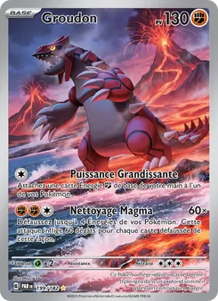 Groudon, Faille Paradoxe No. 199 Holo