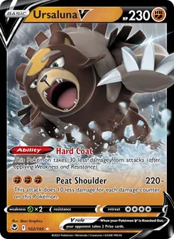 Ursaluna V, Silver Tempest Nº 102 Holo