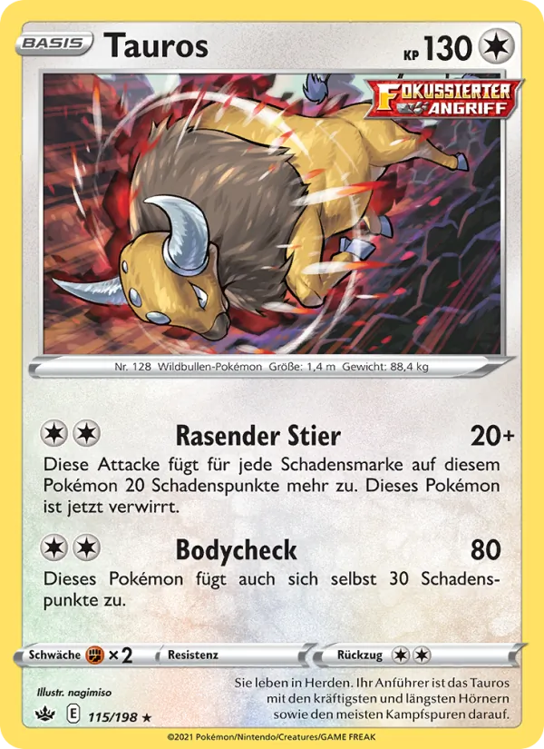 Tauros, Schaurige Herrschaft No. 115