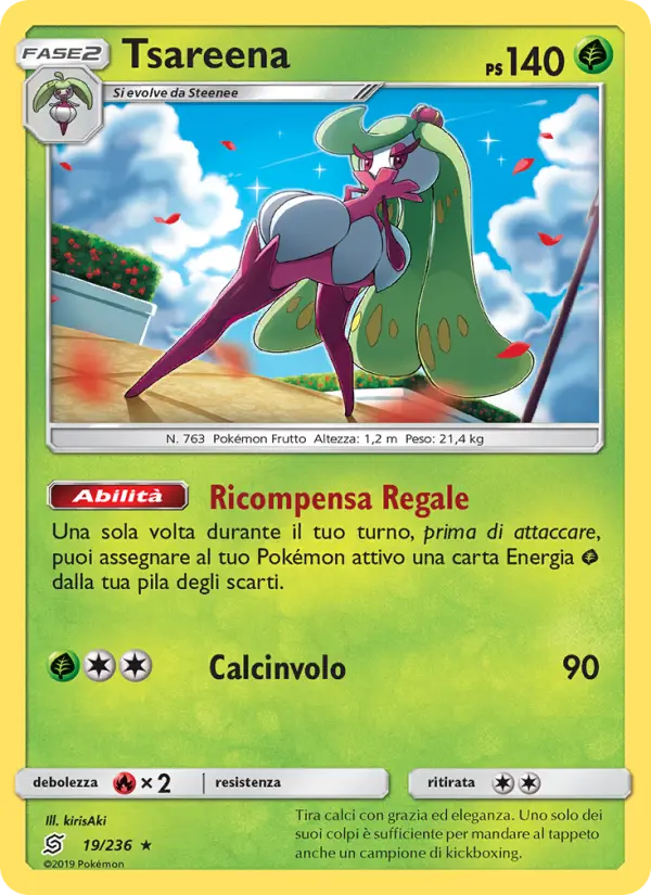 Tsareena, Sintonia Mentale No. 19