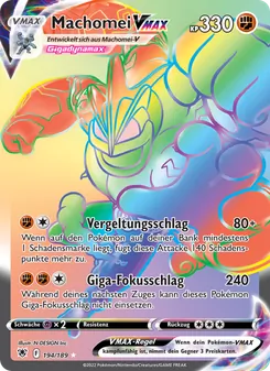 Machomei VMAX, Astralglanz No. 194 Holo